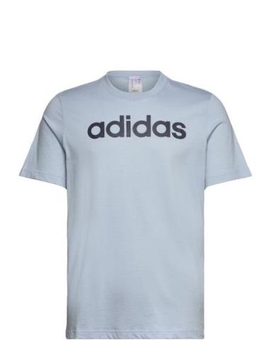 Adidas Sportswear M Lin Sj T Blå