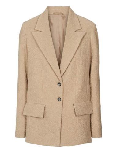 Rabens Sal R Helin - Crumpled Jacket Beige