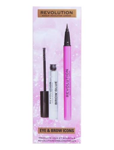 Makeup Revolution Revolution Eye & Brow Icons Gift Set Nude