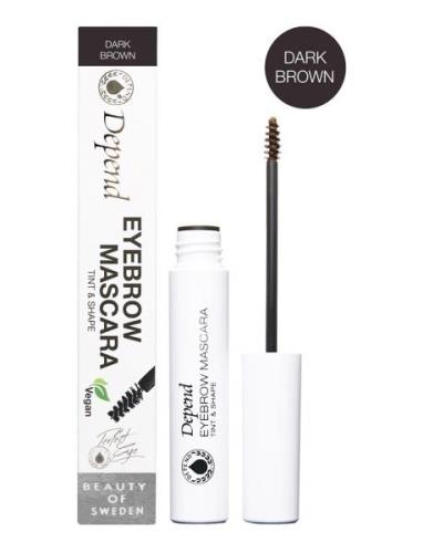 Depend Cosmetic Eyebrow Mascara Tint & Shape Dark Brown Nude