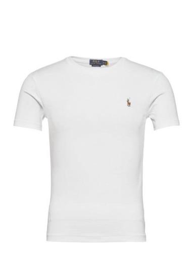 Polo Ralph Lauren Custom Slim Fit Soft Cotton T-Shirt Vit