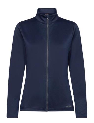 Musto W Ess Full Zip Sweat Blå