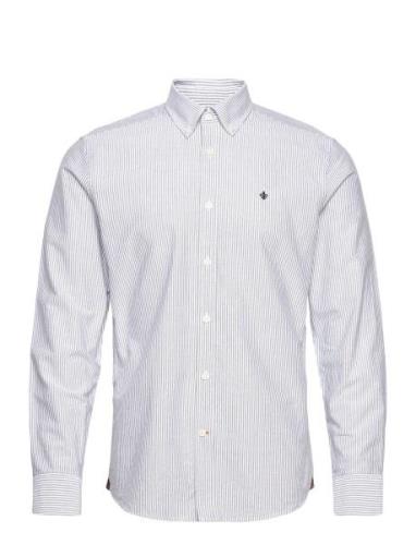 Morris Douglas Stripe Shirt-Slim Fit Blå