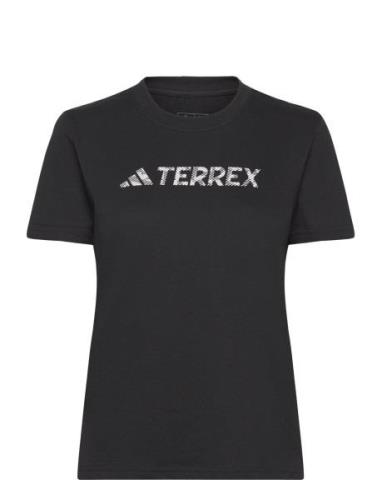 Adidas Terrex W Logo Tee Svart