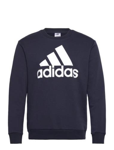 Adidas Sportswear Essentials Fleece Big Logo Sweatshirt Marinblå