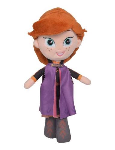 Disney Frozen 2, Friends Anna 25Cm Toys Soft Toys Stuffed Toys Multi/p...