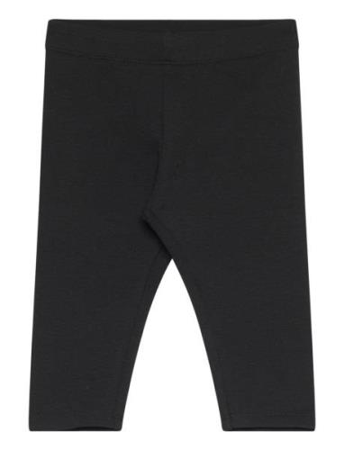 Lindex Leggings Brushed Inside Basic Svart