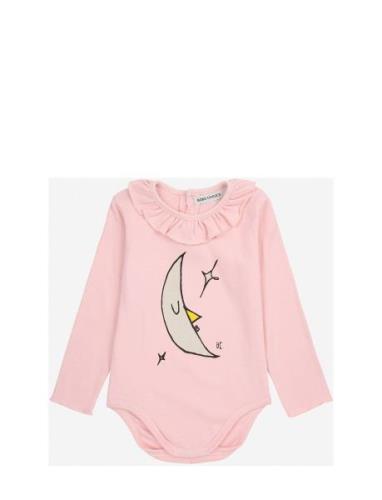 Bobo Choses Baby Beneath The Moon Ruffle Body Rosa