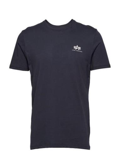 Alpha Industries Basic T Small Logo Marinblå