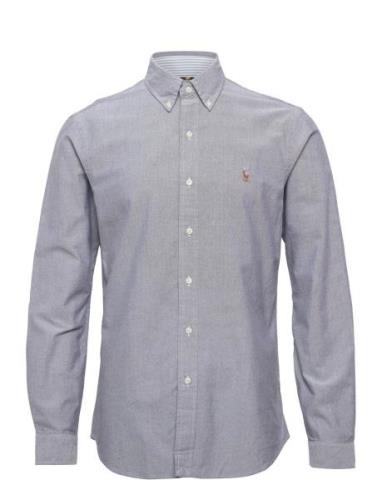 Polo Ralph Lauren Custom Fit Oxford Shirt Grå