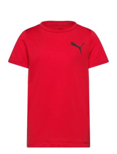 PUMA Active Small Logo Tee B Röd