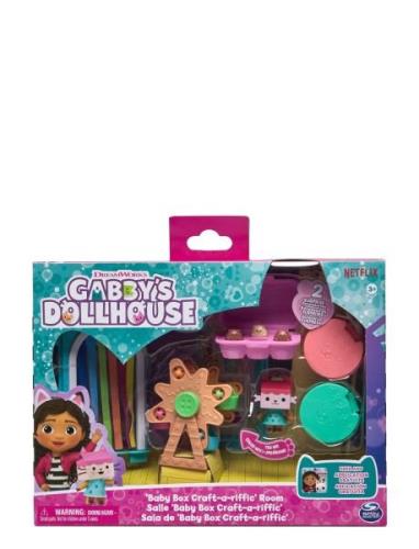 Gabby's Dollhouse Deluxe Room - Craft Room Toys Playsets & Action Figu...