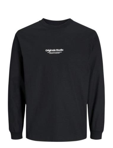 Jack & J S Jorvesterbro Tee Ls Crew Neck Noos Svart