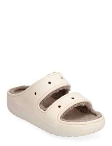 Crocs Classic Cozzzy Sandal Beige