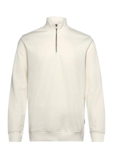 ONLY & SONS Onsconnor Reg 1/4 Zip Sweat Kräm