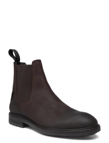 ANGULUS Booties - Flat - With Elastic Brun