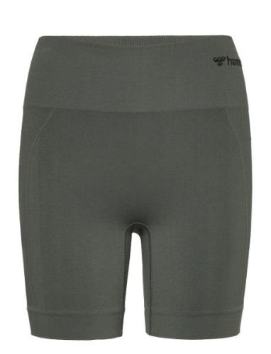 Hummel Hmltif Seamless Shorts Grön