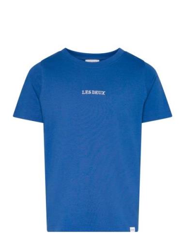 Les Deux Dexter T-Shirt Kids Blå