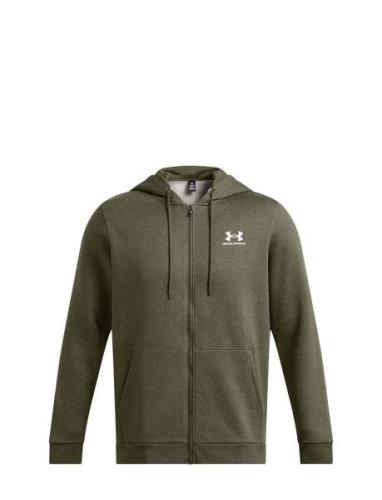 Under Armour Ua Icon Fleece Fz Hood Khaki Green