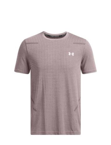 Under Armour Vanish Seamless Grid Ss Grå