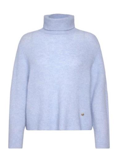 MOS MOSH Mmaidy Thora Rollneck Knit Blå