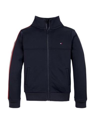 Tommy Hilfiger Global Stripe Reg Tracksuit Marinblå