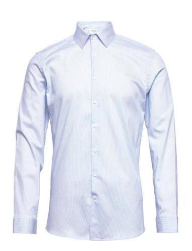 Lindbergh Organic Dress Shirt L/S Blå