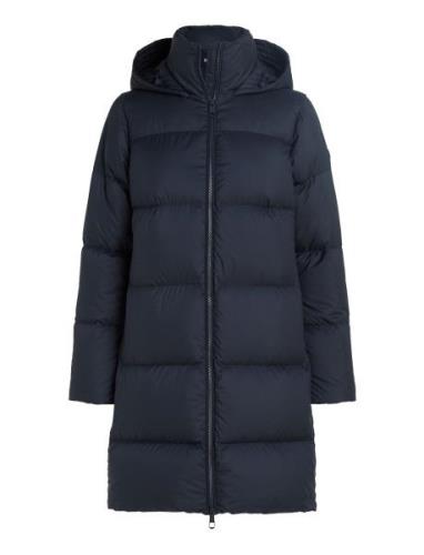 Tommy Hilfiger Hw Down Casual Coat Marinblå