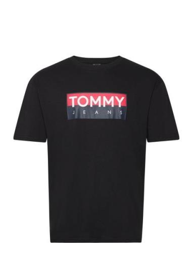 Tommy Jeans Tjm Reg Rwb Tommy Entry Tee Ext Svart