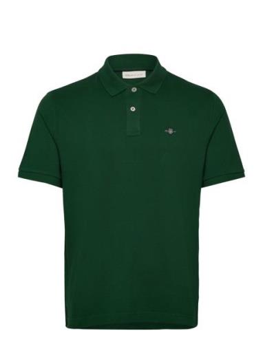 GANT Reg Emb Archive Shield Polo Grön