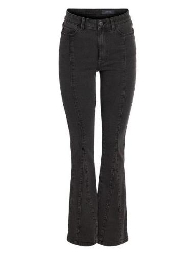 NOISY MAY Nmmandy Nw Flared Jeans Vi510Bl Svart