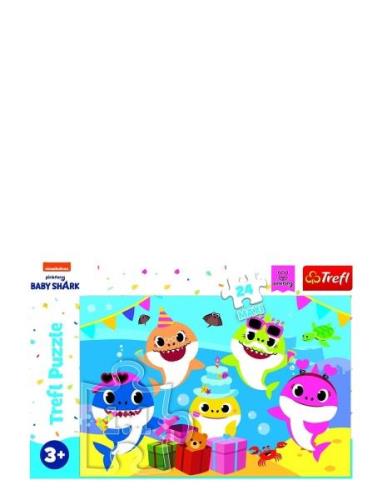 Trefl 24 Bit Maxi Baby Shark Toys Puzzles And Games Puzzles Classic Pu...