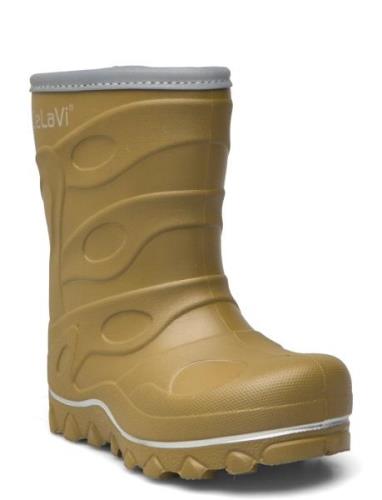 CeLaVi Thermal Wellies - Embossed Grön