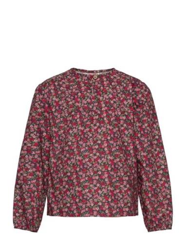 Huttelihut Blouse Ls In Liberty Fabric Rosa