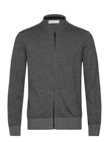 Tom Tailor Knitted Bomber Jacket Grå