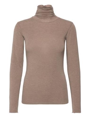 Coster Copenhagen Cc Heart Lana Turtleneck Brun