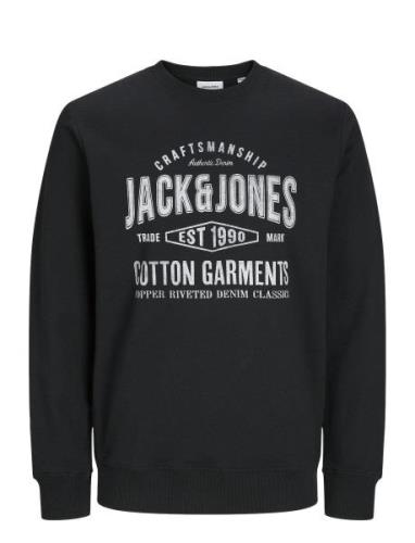 Jack & J S Jjjeans Sweat O-Neck Svart