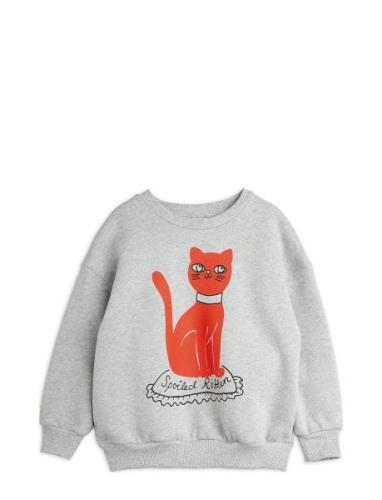 Mini Rodini Cat Sp Sweatshirt Grå