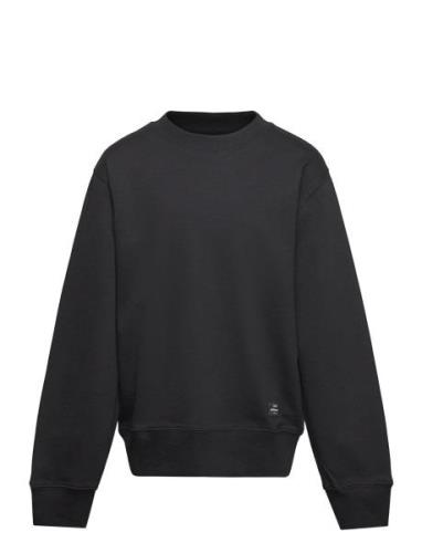 Mads Nørgaard Light Terry Solo Sweatshirt Svart