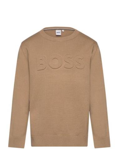 BOSS Pullover Brun