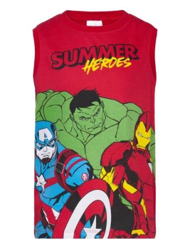 Marvel Tshirt Röd