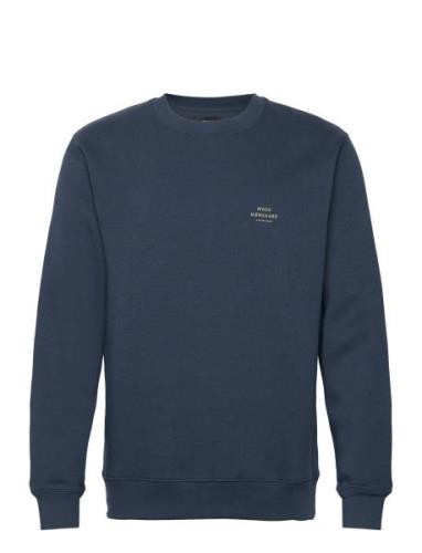 Mads Nørgaard Standard Crew Logo Sweat Blå