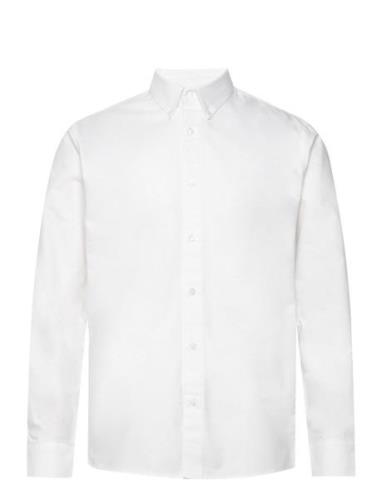 Mads Nørgaard Cotton Oxford Sune Shirt Bd Vit