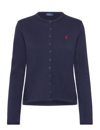 Polo Ralph Lauren French Terry Cardigan Blå