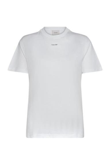 Calvin Klein Nano Logo Regular T-Shirt Vit