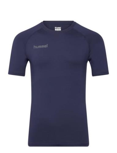 Hummel Hml First Performance Jersey S/S Blå