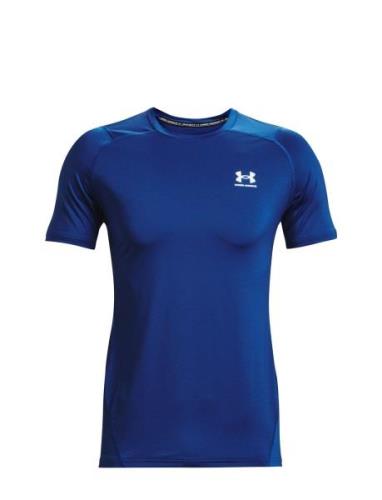 Under Armour Ua Hg Armour Fitted Ss Blå