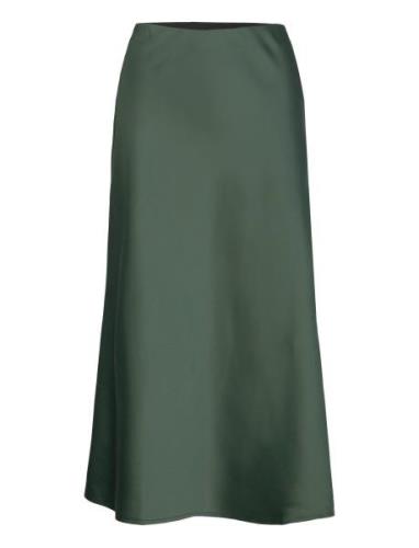 YAS Yaspella Hw Midi Skirt S. Noos Grön