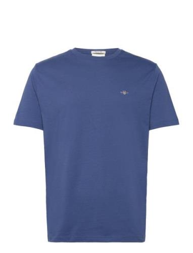 GANT Reg Shield Ss T-Shirt Blå