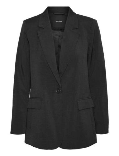 Vero Moda Vmrita Ls Loose Blazer Noos Svart